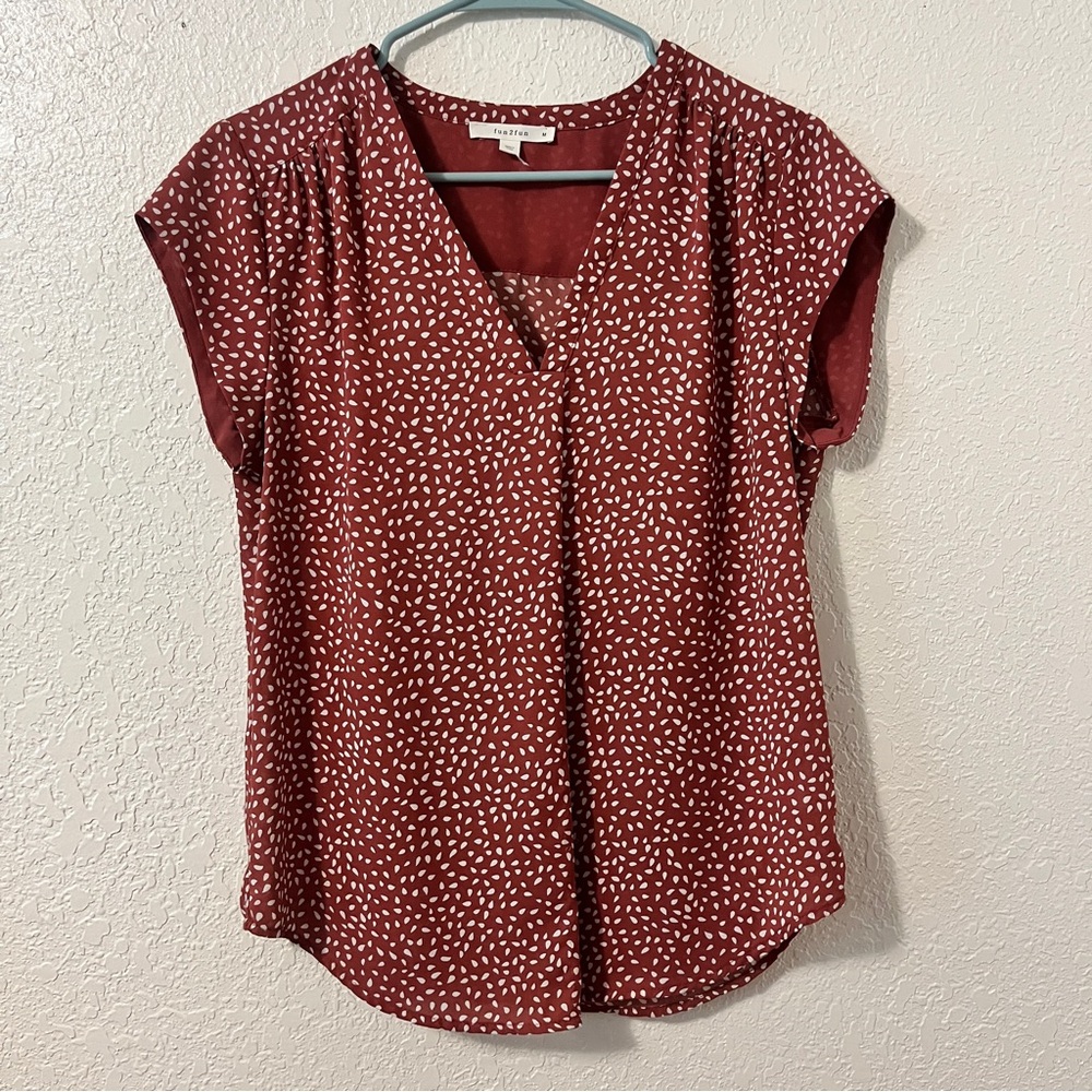 Fun2fun Red Blouse